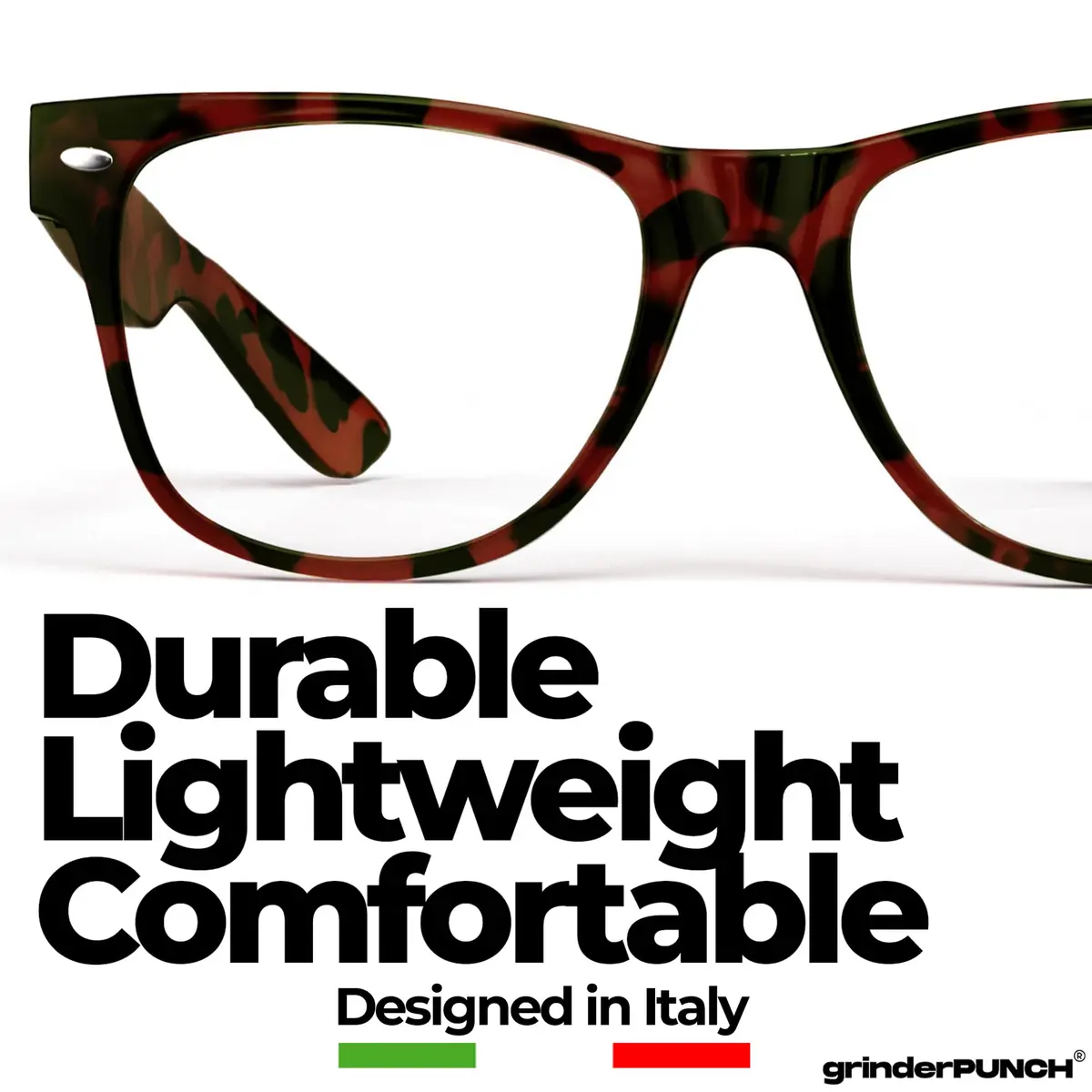 grinderPUNCH Blue Light Reading Glasses 4.00 Diopters | UV400 Protection - view 3