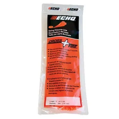 Echo 8" Red String Trimmer Line | Durable Nylon, Compatible with Echo Trimmers, 8 inches, 1 Count - view 4