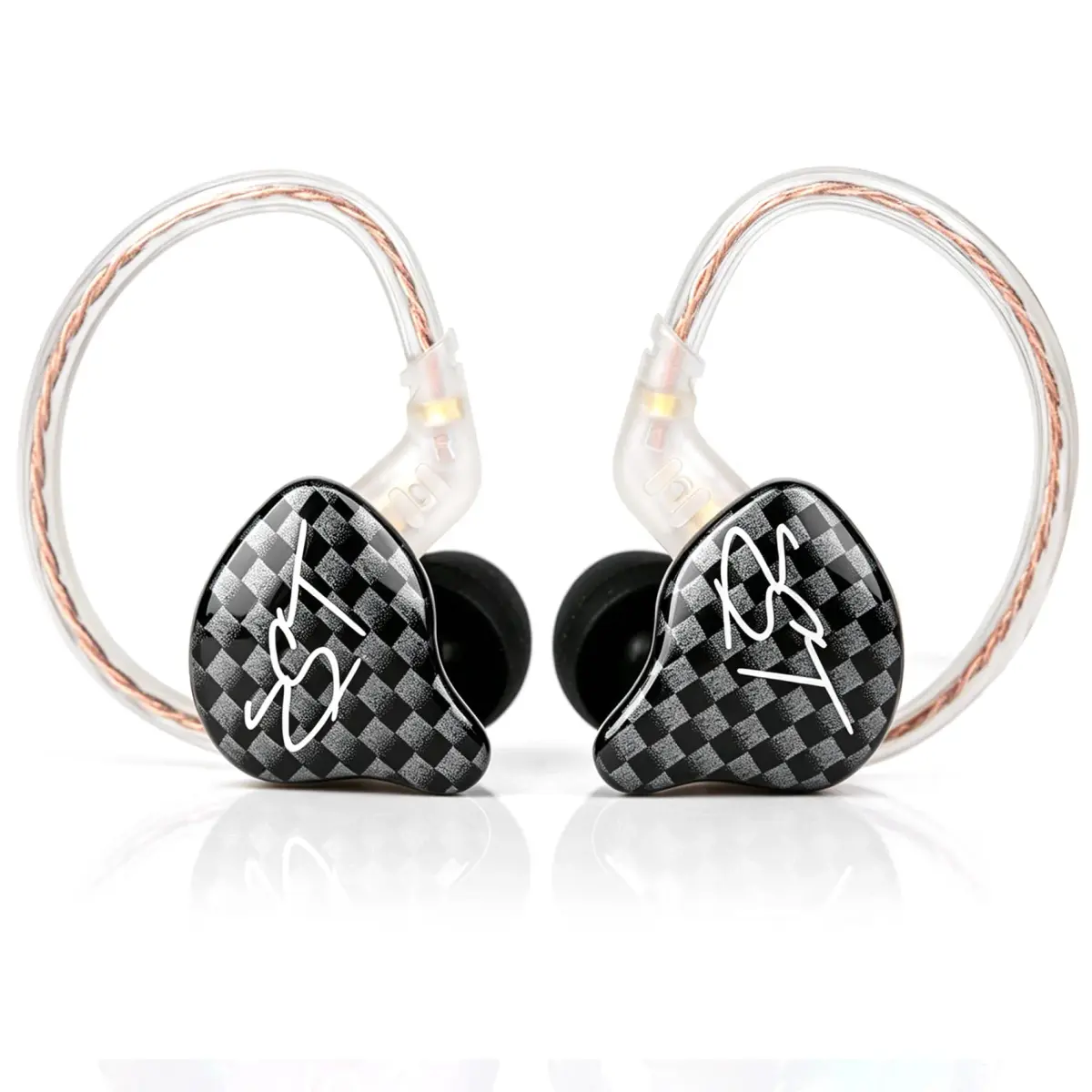 YINYOO KZ-ZST Hybrid In-Ear Earphones 1BA+1DD 1.2m (3.9ft) | HiFi Sound with Noise Isolation - main product image