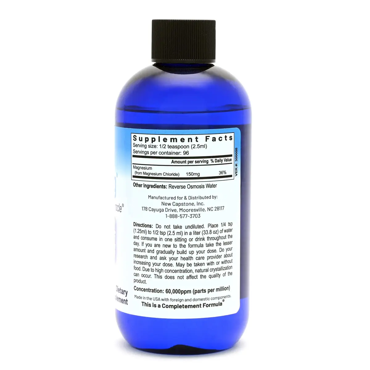 RnA ReSet ReMag Liquid Magnesium Chloride 240ml (8.1 Fl Oz) | NSF Certified for Sleep & Nerve Health - view 6