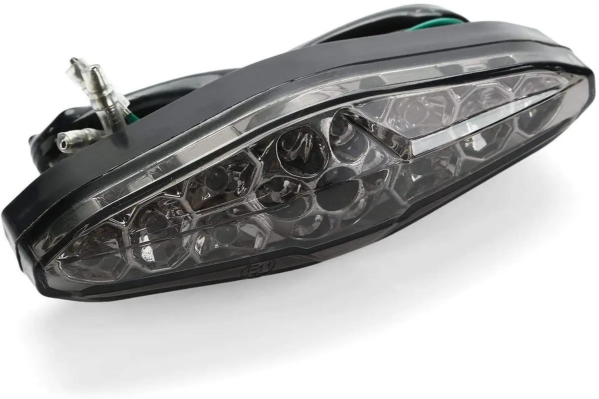 CICMOD 12V LED Motorcycle Brake Tail Light Assembly | Universal Fit for Cruisers & ATVs - view 6