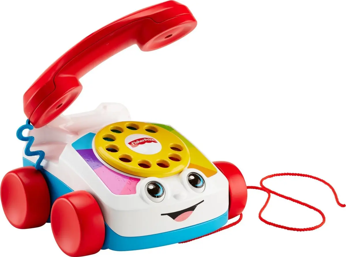 Fisher-Price Chatter Telephone Pull Along Toy | Classic Toddler Phone for 12+ Months - view 3