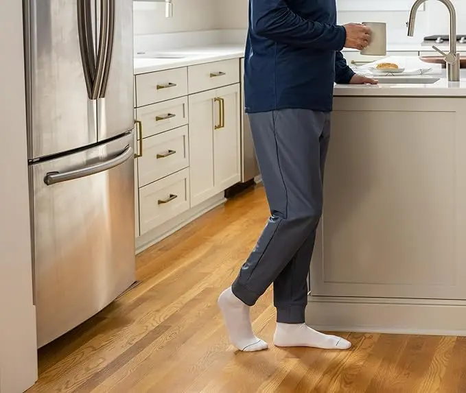 Dr. Scholl's Men's Diabetic & Circulatory Ankle Socks 4-Pack | APMA Accepted for Foot Health - view 2