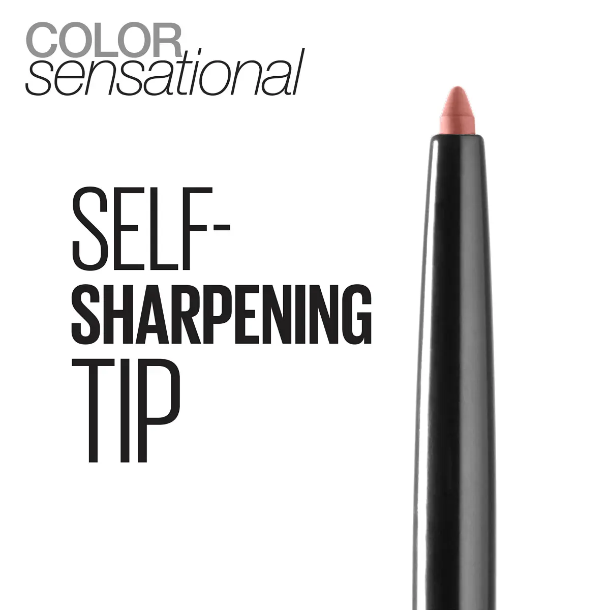 Maybelline Color Sensational Shaping Lip Liner, Totally Toffee, Nude, 0.01 oz (0.28 g) | Smudge-Proof & Self-Sharpening - view 4