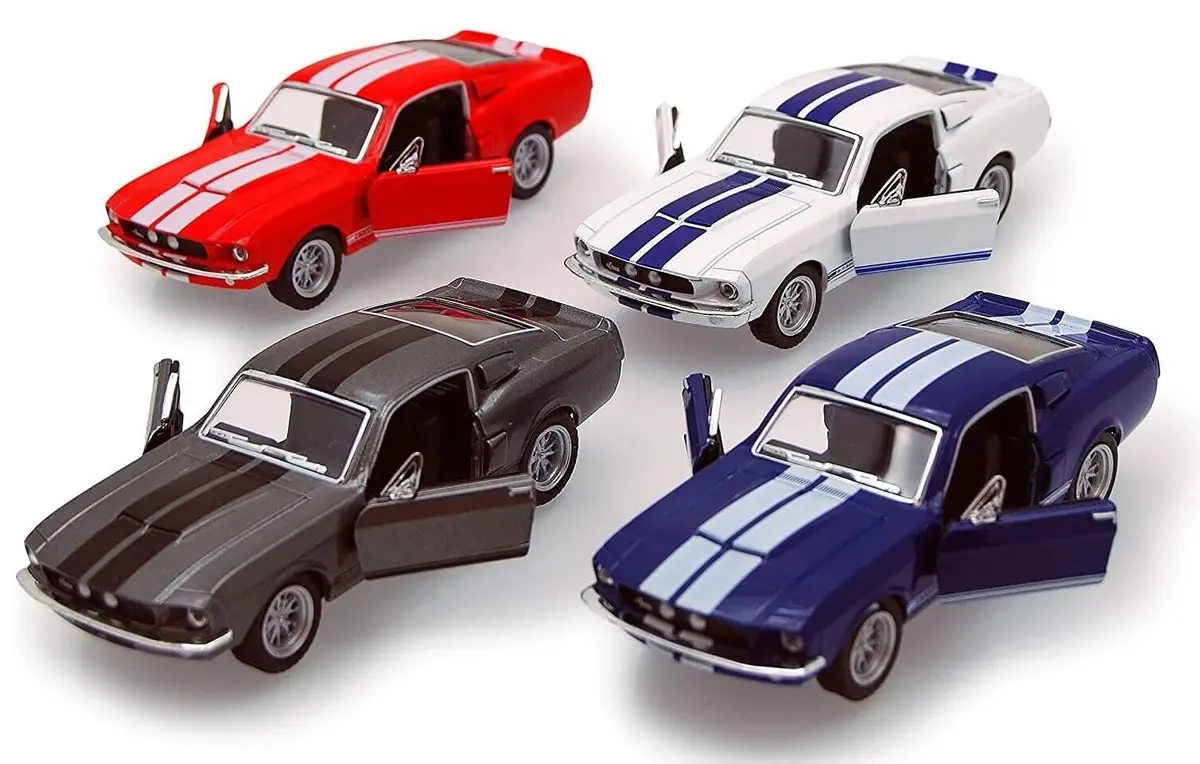 KiNSMART 1967 Ford Shelby Mustang GT500 1:38 Scale Die Cast Model 5" | Realistic Collectible for Car Enthusiasts - main product image