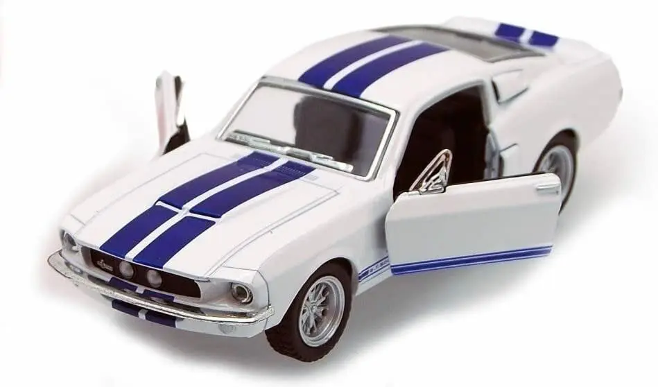 KiNSMART 1967 Ford Shelby Mustang GT500 1:38 Scale Die Cast Model 5" | Realistic Collectible for Car Enthusiasts - view 2