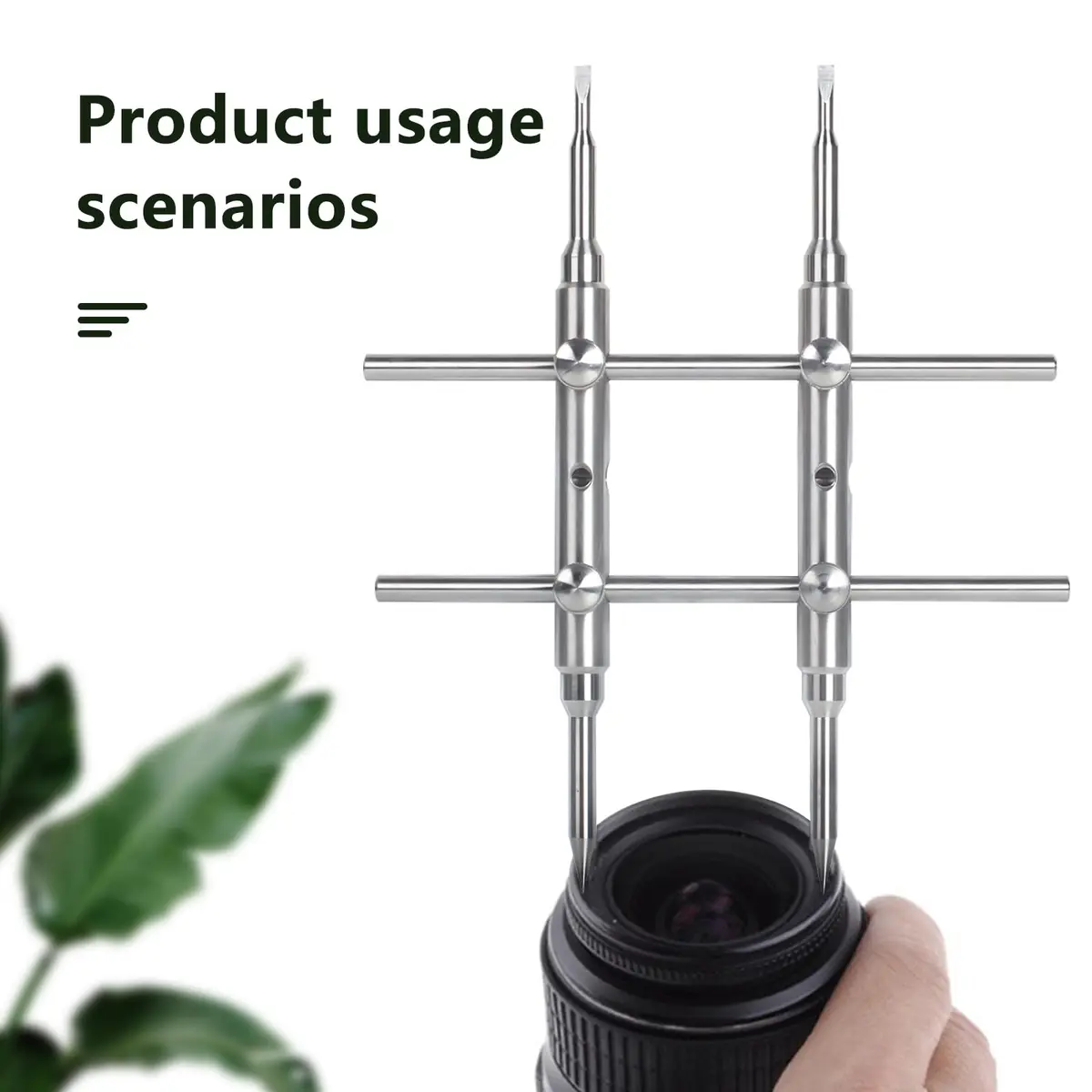 eTone Adjustable Lens Spanner Wrench Tool 10-100mm | For SLR DSLR Camera Lens Repair - view 2