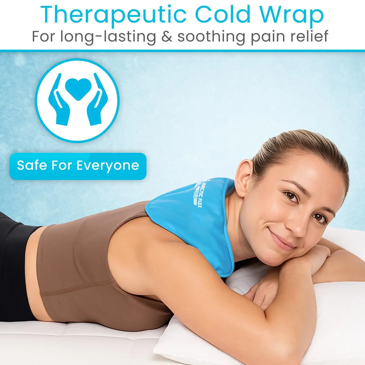 Arctic Flex Neck Ice Pack Large | Targeted Cold & Hot Therapy for Neck & Shoulders - view 4
