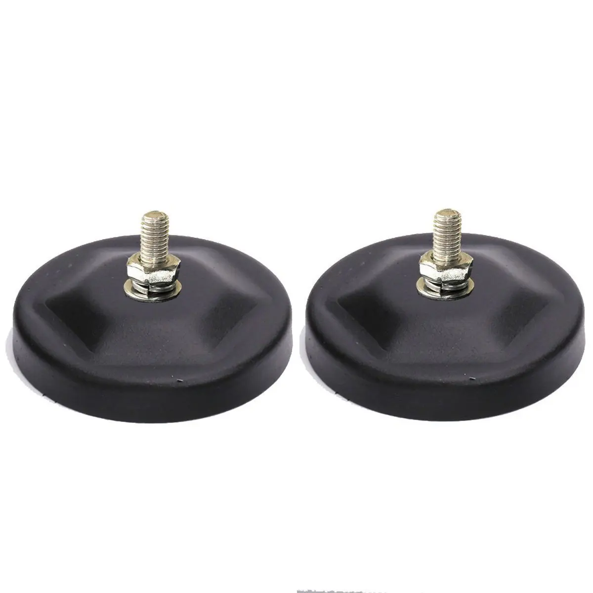 Lightronic 3" Round Ultra Strong Power Magnet Base, 2 Pack | Mount LED Offroad Lights Without Drilling - main product image