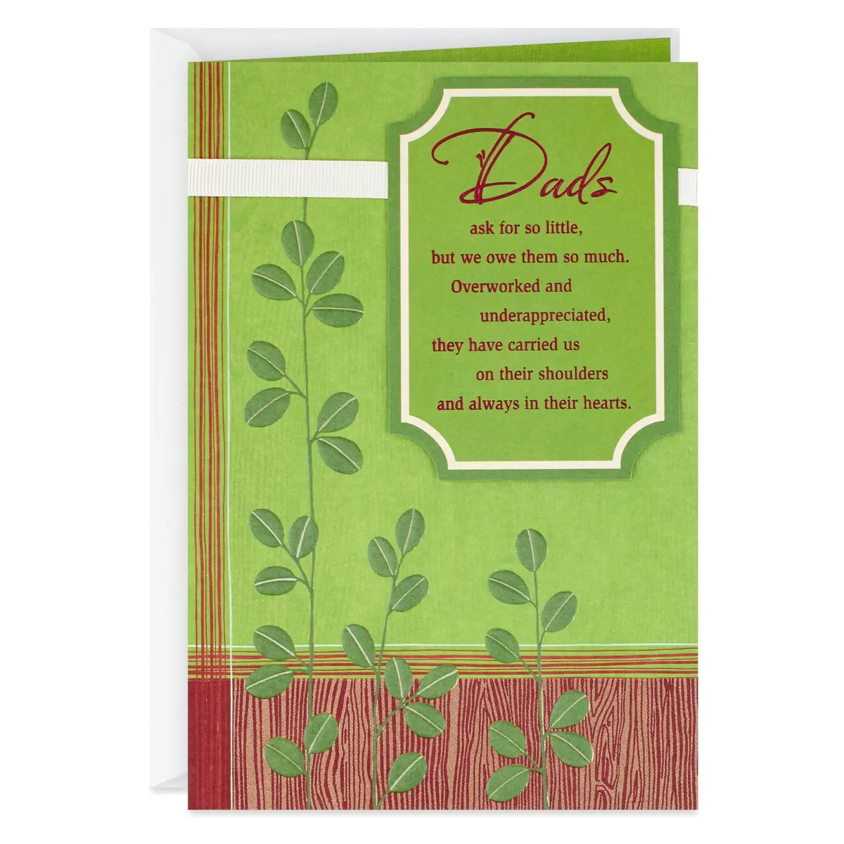 Hallmark Birthday Card for Dad (Loved and Appreciated) | Heartfelt Greeting for Father's Day & Birthdays - main product image