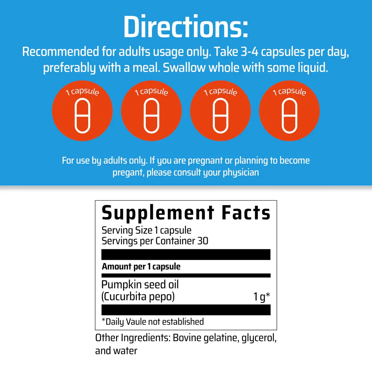 Sanhelios Curbita Pumpkin Seed Oil Capsules, Bladder Support, 2 Pack | Natural Urinary Health Support - view 4