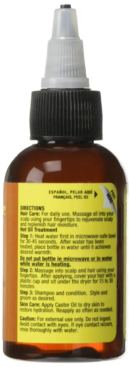 Jamaican Mango & Lime Black Castor Oil 2 fl oz | Supports Hair Growth & Shine - view 2