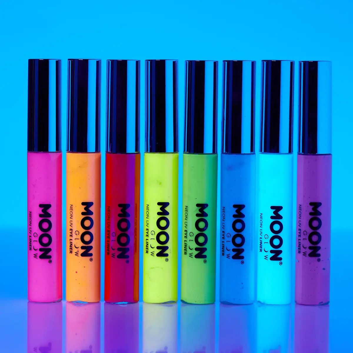 Moon Glow Neon UV Eye Liner 0.34oz Blue | Bright Neon Glow Under UV Light - view 3