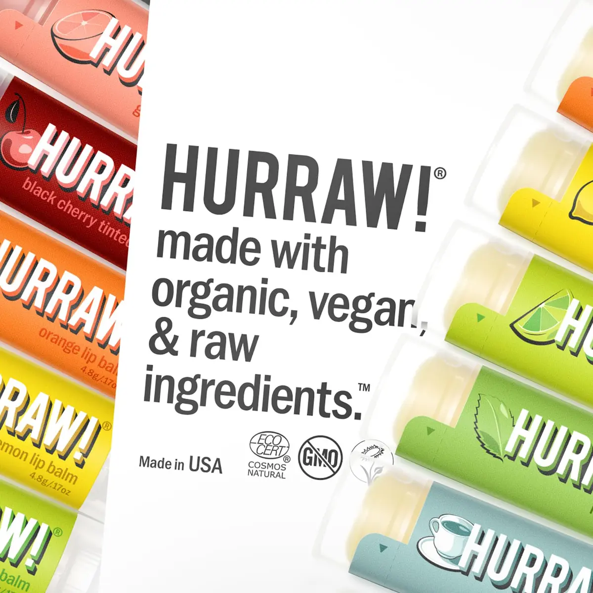 Hurraw! Mint Lip Balm 2 Pack | Organic, Vegan, Cruelty-Free, Made in USA - view 7