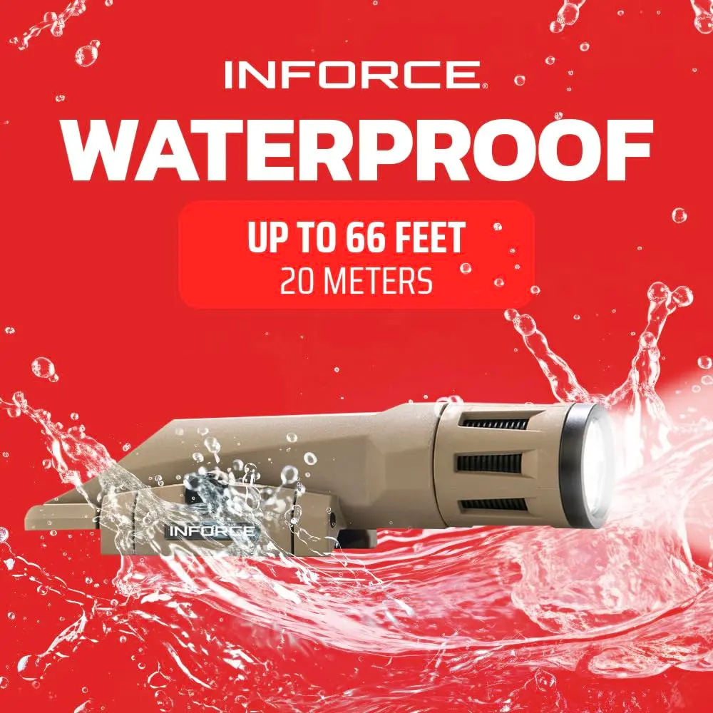 Inforce WMLx 800 Lumens Gen 2 Weaponlight White Light | High-Intensity, Lightweight, US-assembled - view 7