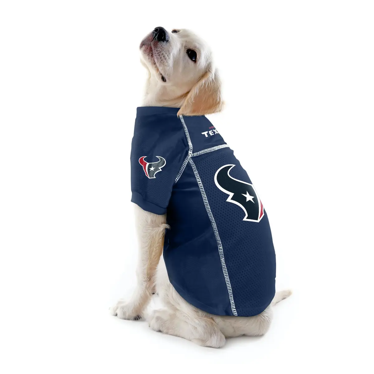 Littlearth NFL Houston Texans Pet Jersey Small | Team Color, Officially Licensed, Polyester - view 2