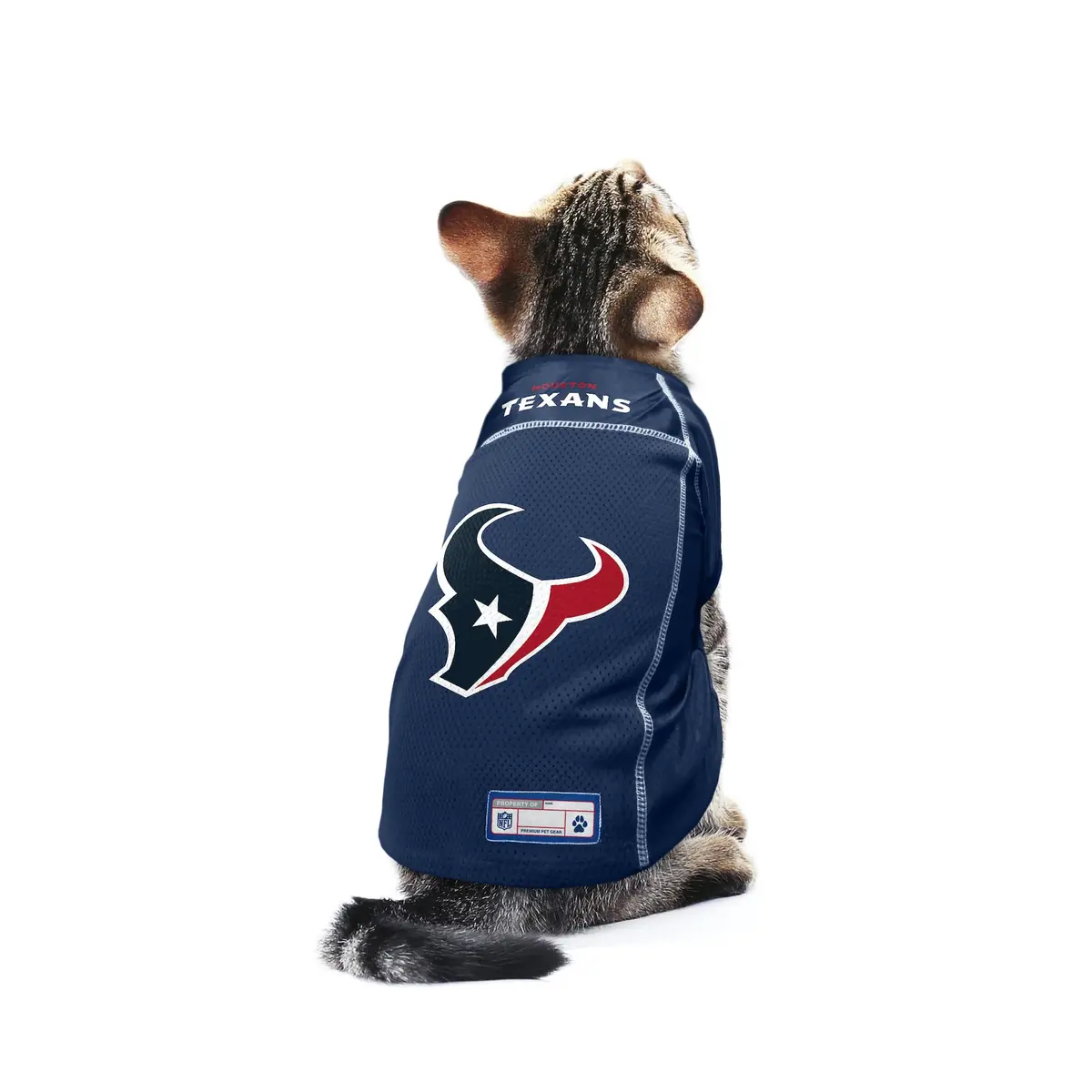 Littlearth NFL Houston Texans Pet Jersey Small | Team Color, Officially Licensed, Polyester - view 4