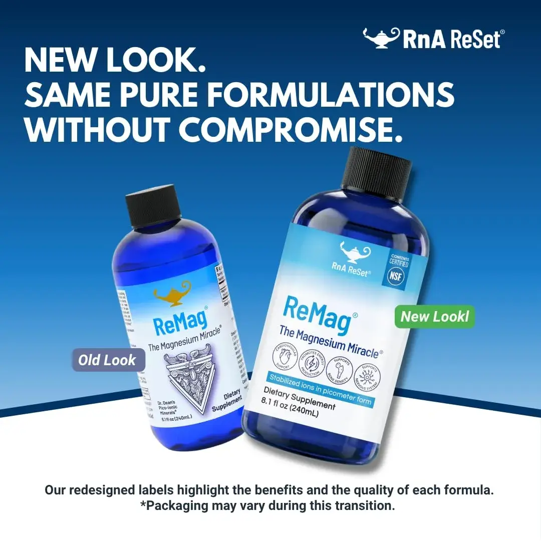 RnA ReSet ReMag Pico-Ionic Liquid Magnesium 479ml (16.2 Fl Oz) | NSF Certified for Sleep & Nerve Health - view 6