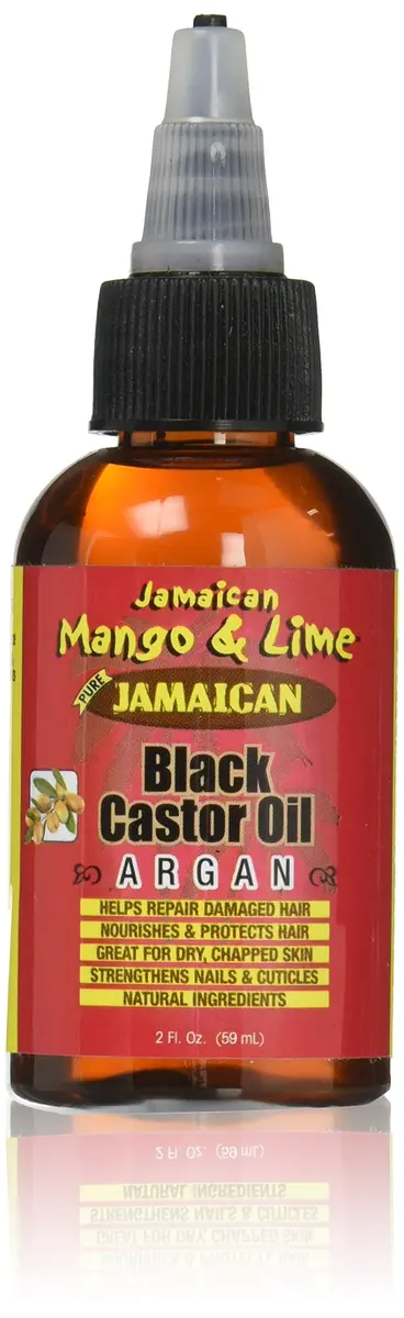 Jamaican Mango & Lime Black Castor Oil 2oz | Nourishes & Promotes Hair Growth - main product image