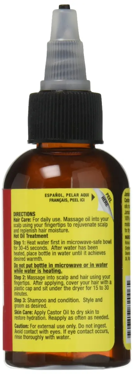 Jamaican Mango & Lime Black Castor Oil 2oz | Nourishes & Promotes Hair Growth - view 2