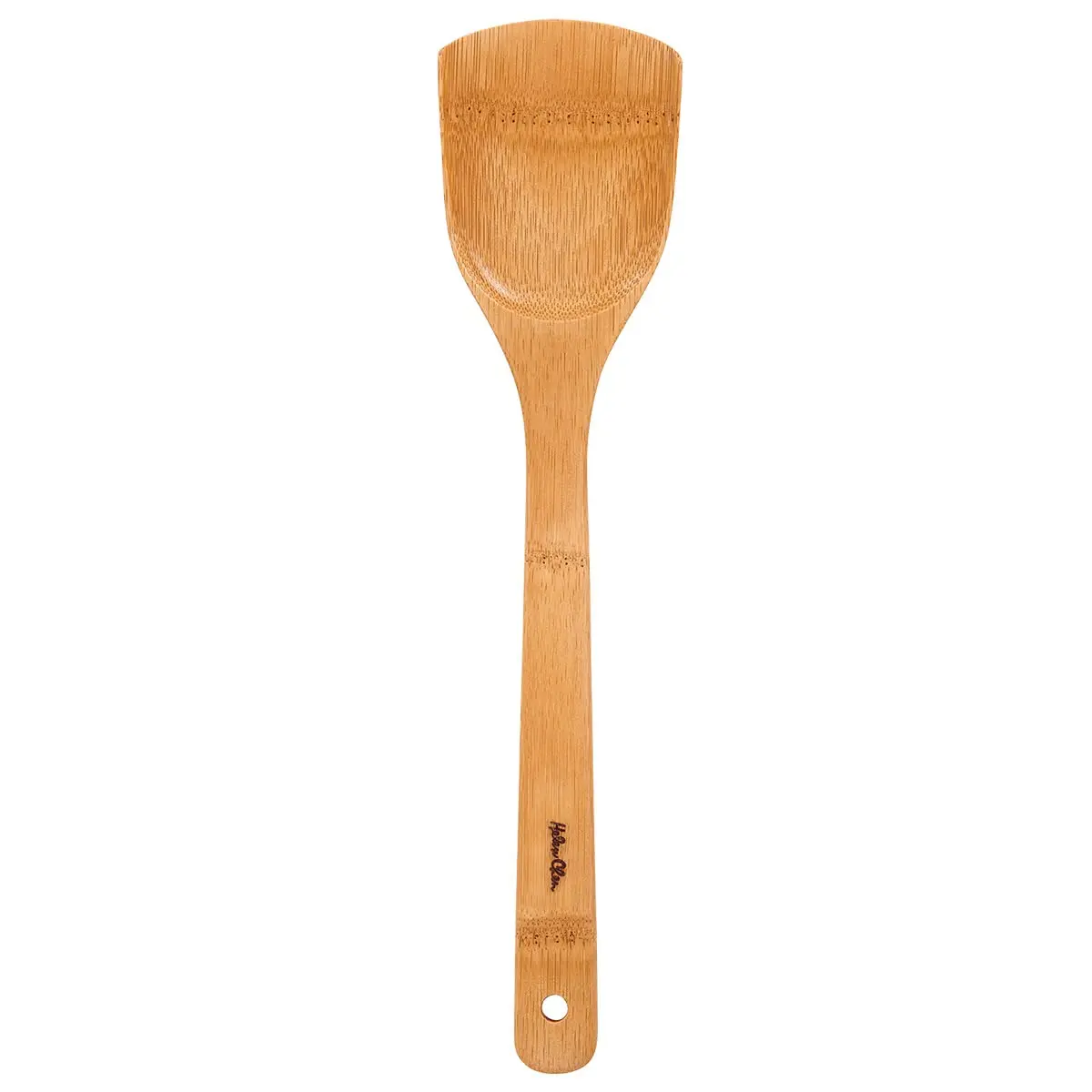 Helen's Asian Kitchen Natural Bamboo Stir Fry Spatula and Wok Tool, 13.5-Inch | Sustainable Kitchen Utensil for Wok Cooking - main product image