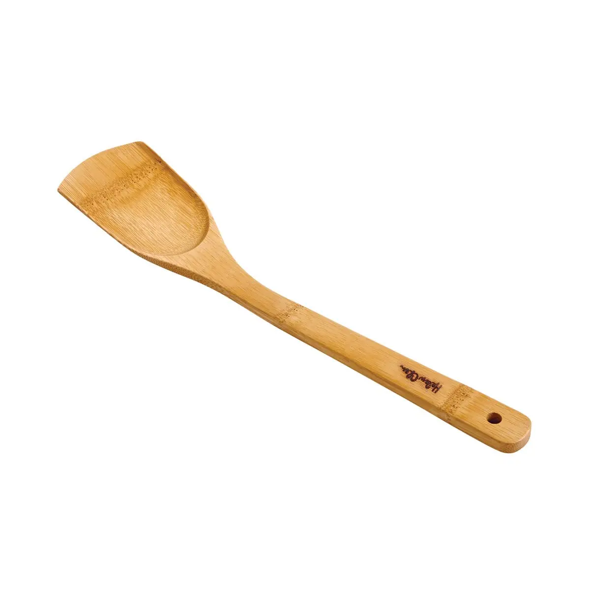 Helen's Asian Kitchen Natural Bamboo Stir Fry Spatula and Wok Tool, 13.5-Inch | Sustainable Kitchen Utensil for Wok Cooking - view 2