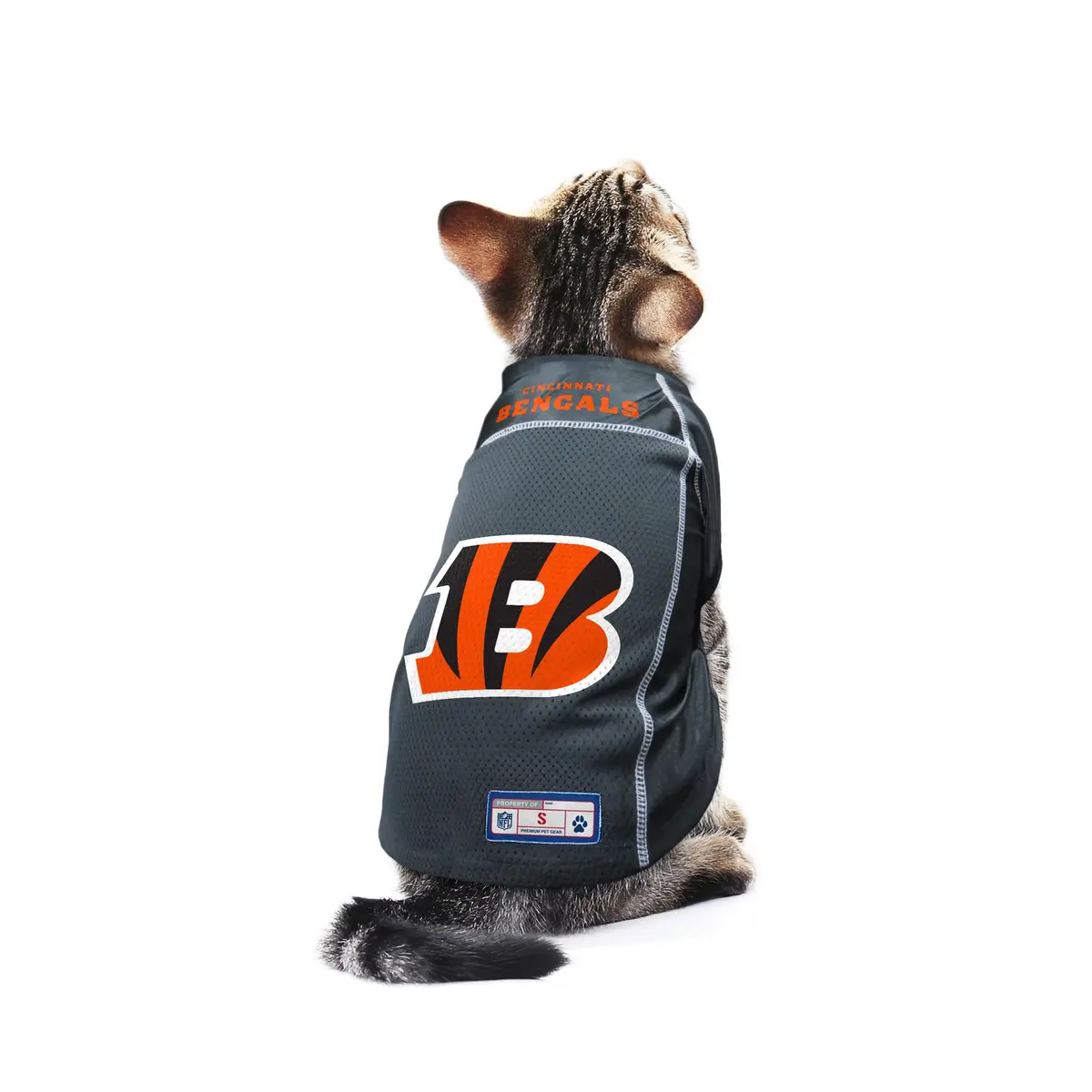 Littlearth NFL Cincinnati Bengals Pet Jersey Small | Team Color, Officially Licensed (70-120 chars) - view 4