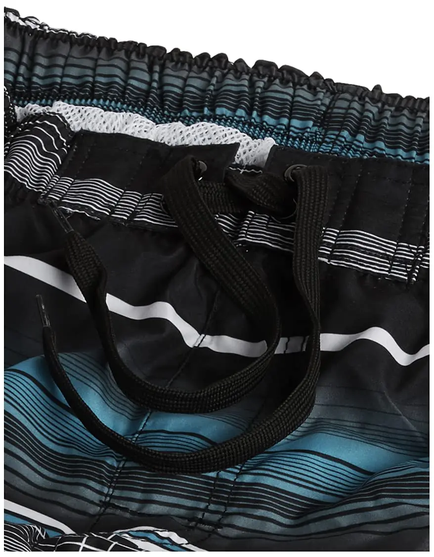 Kanu Surf Mens Mirage Swim Trunks 9 Inch UPF 50+ Microfiber Black Large - view 3