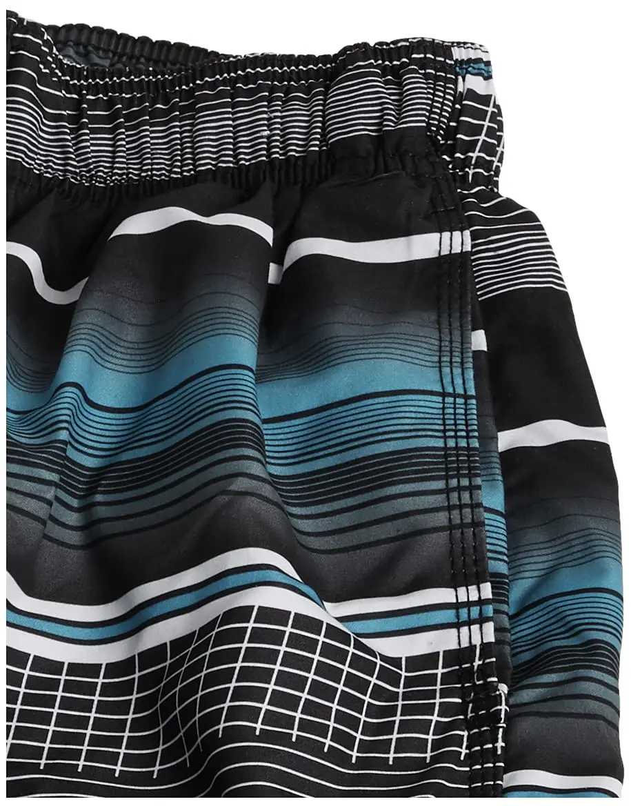 Kanu Surf Mens Mirage Swim Trunks 9 Inch UPF 50+ Microfiber Black Large - view 4