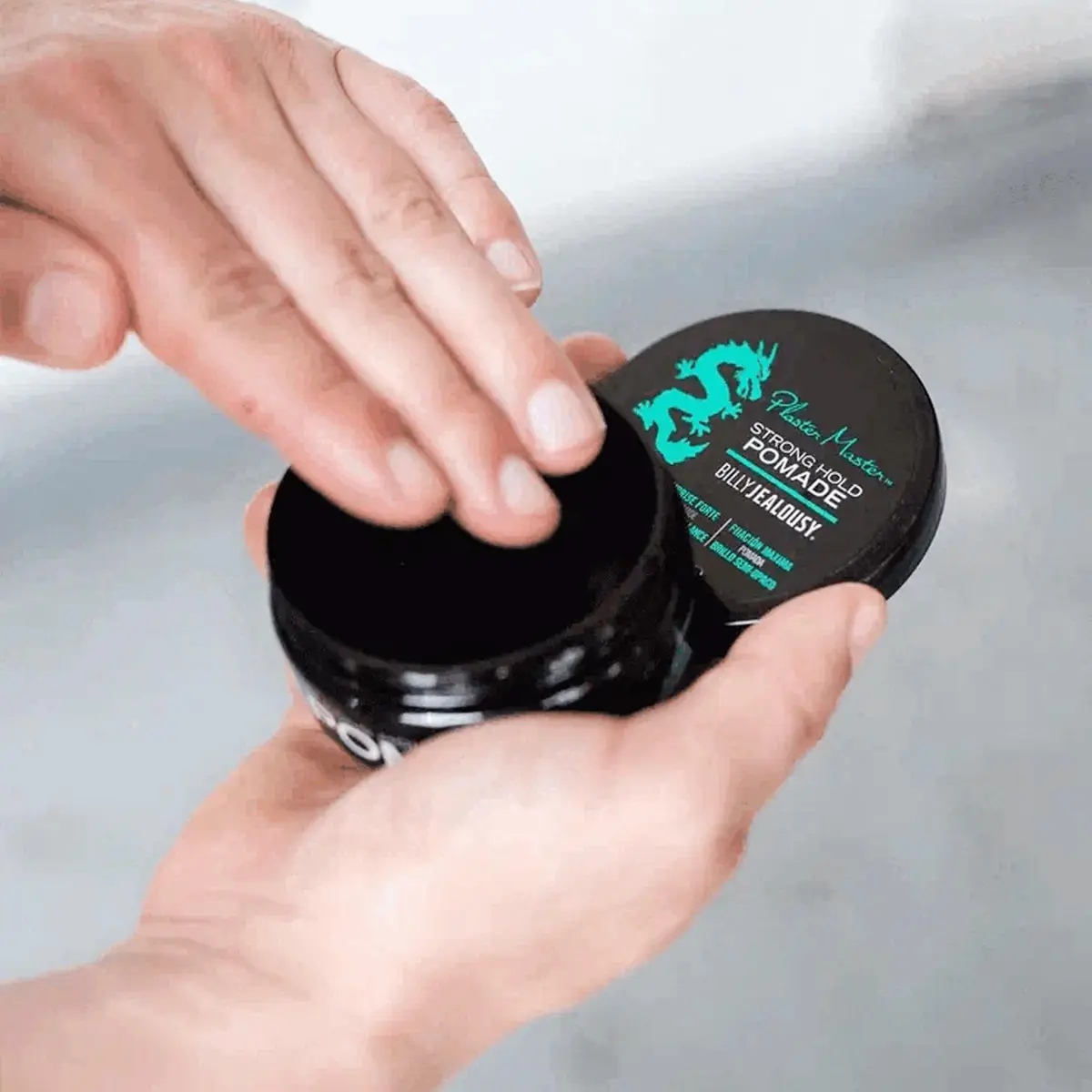 Billy Jealousy Plaster Master Water-Soluble Hair Pomade, 3 Oz | Strong Hold & Medium Shine for Men - view 6