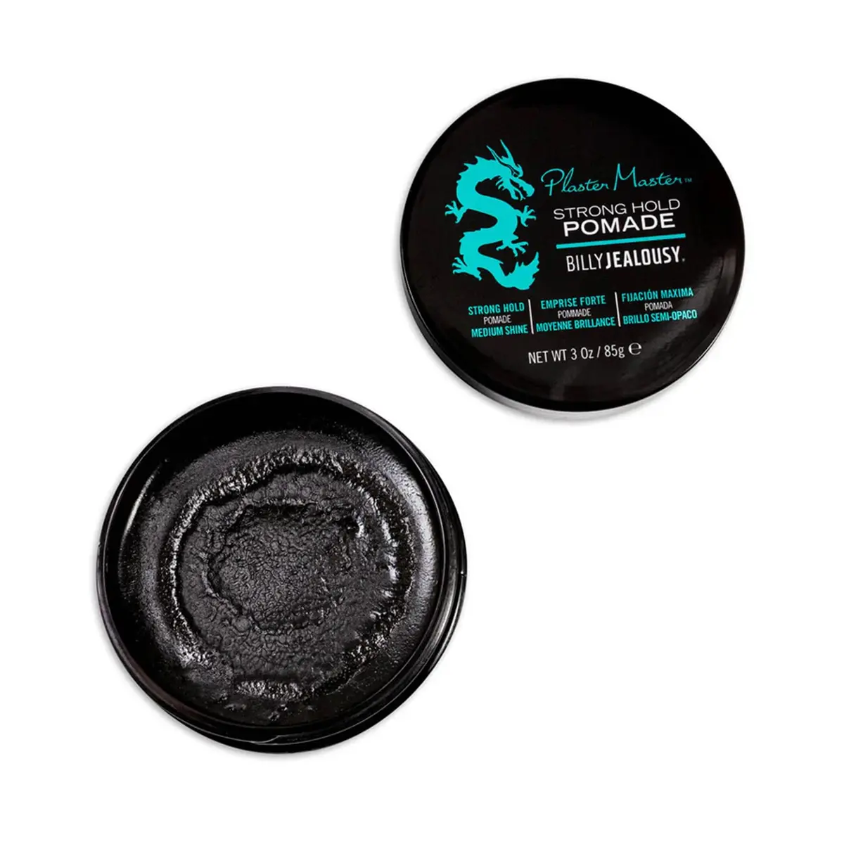Billy Jealousy Plaster Master Water-Soluble Hair Pomade, 3 Oz | Strong Hold & Medium Shine for Men - view 2