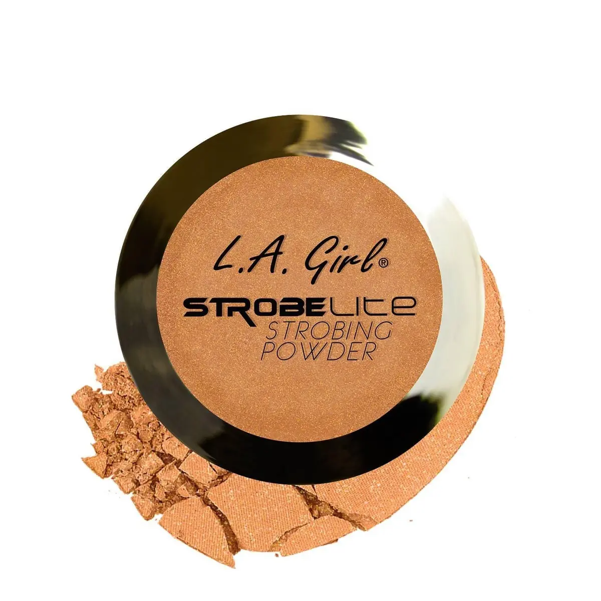 L.A. Girl Strobe Lite Strobing Powder, 80 watt GSP625 | Silky, Paraben-Free Highlighter for Radiant Glow - main product image