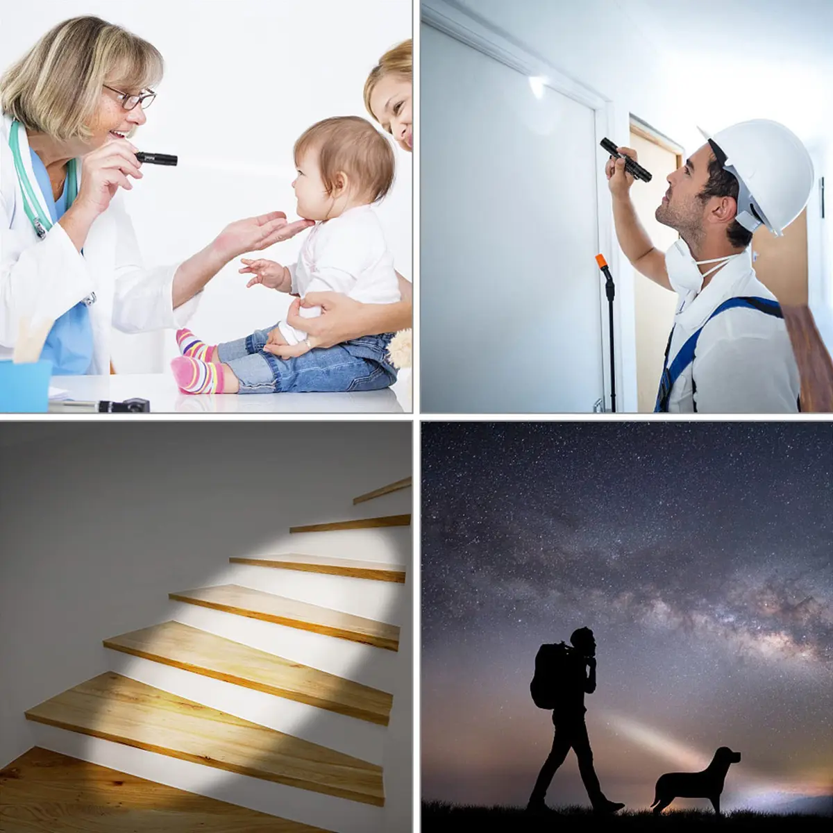 HATORI LED Mini Flashlight 3.55Inch | Bright Pocket Handheld Torch for Camping & Emergency - view 4
