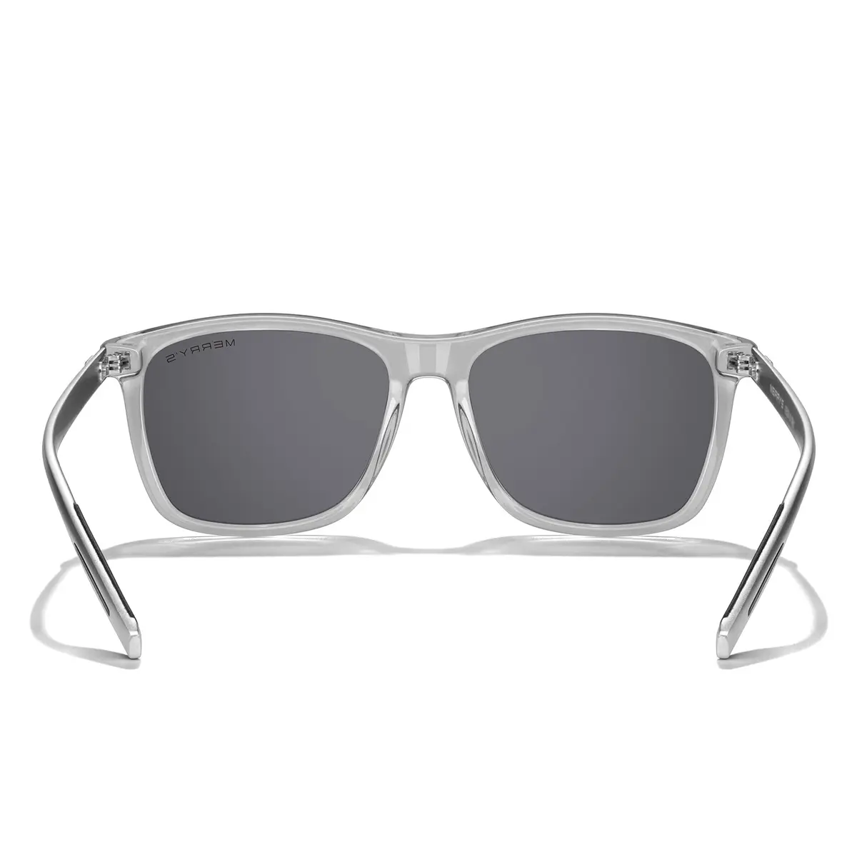 MERRY'S Square Polarized Sunglasses for Men Women Aluminum Temples | UV400 Polarized Lenses, Unisex - view 4