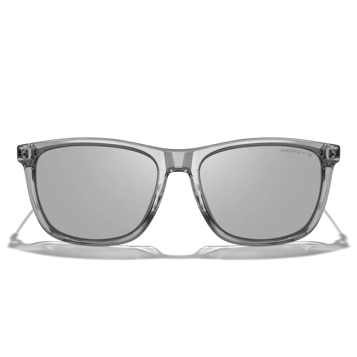 MERRY'S Square Polarized Sunglasses for Men Women Aluminum Temples | UV400 Polarized Lenses, Unisex - view 2