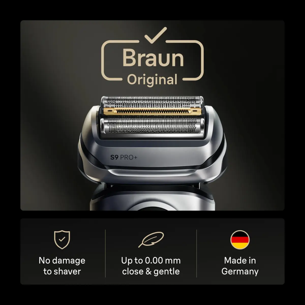 Braun Series 9 92S Replacement Shaver Head | 18 Months Peak Performance - view 2
