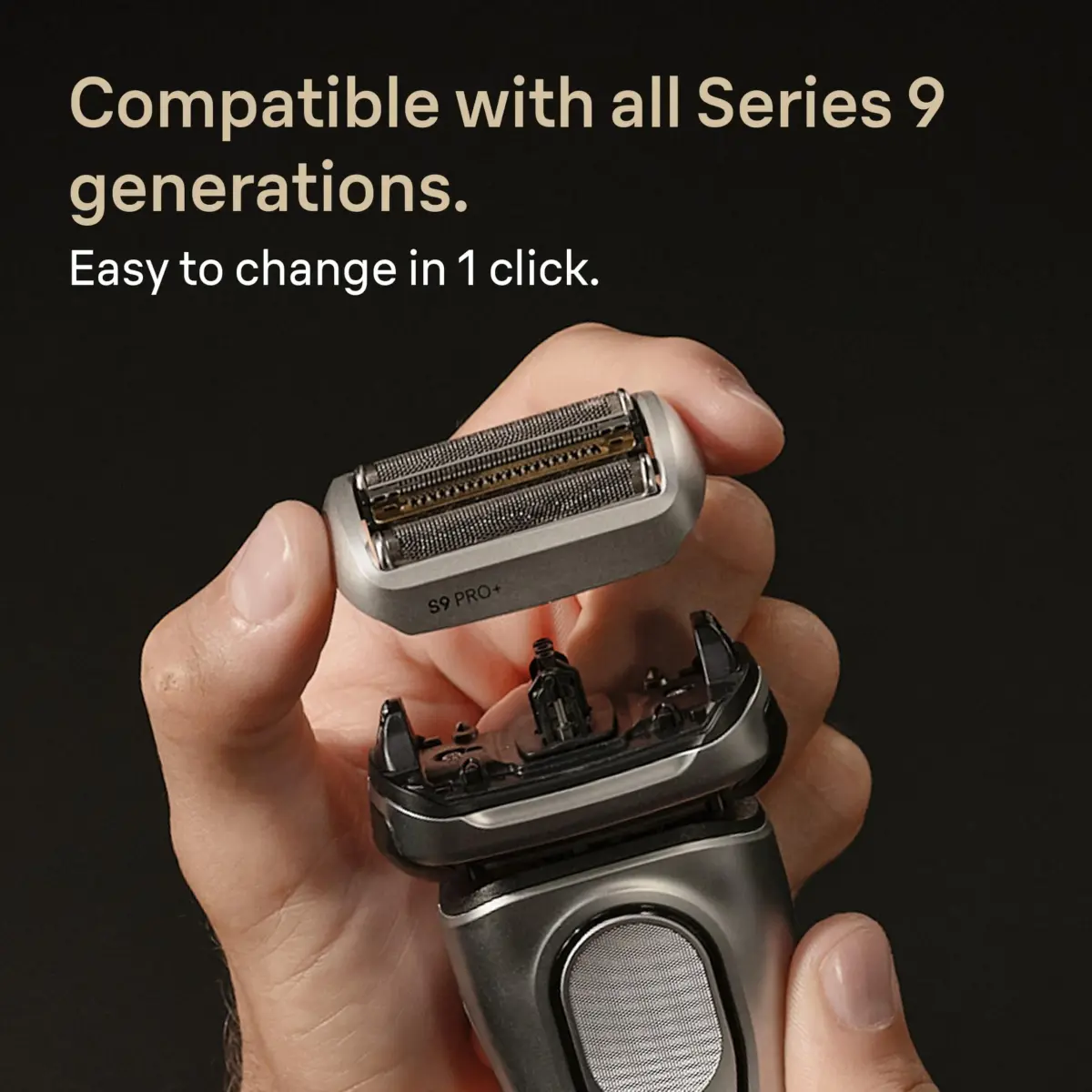 Braun Series 9 92S Replacement Shaver Head | 18 Months Peak Performance - view 3