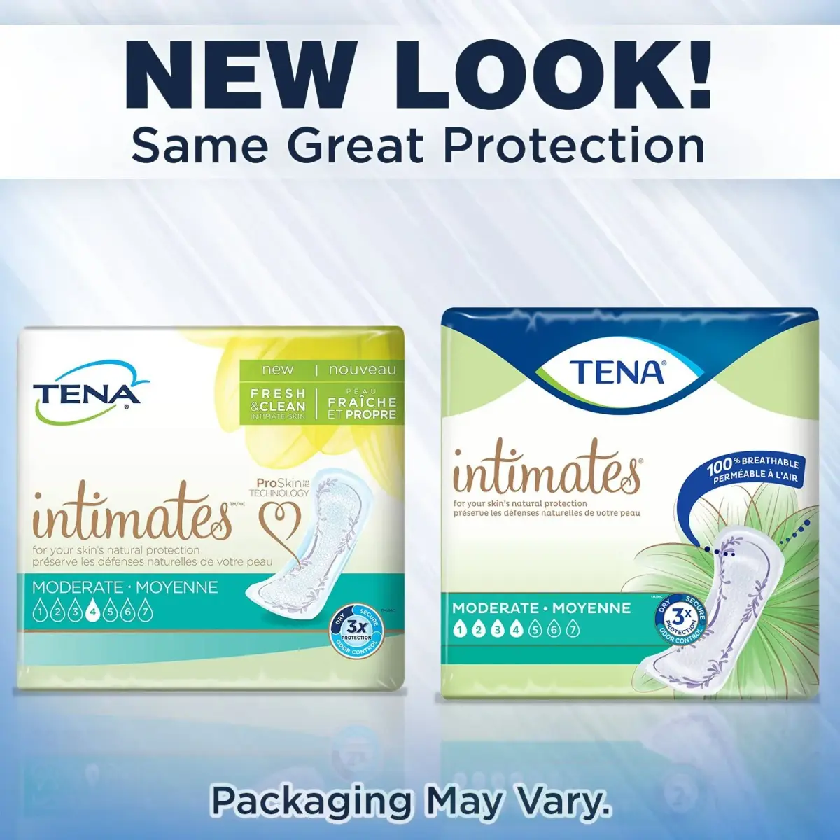 TENA Sensitive Care Moderate Incontinence Pads for Women, Regular, 20 ct | Dermatologist Approved by Skin Health Alliance - view 4