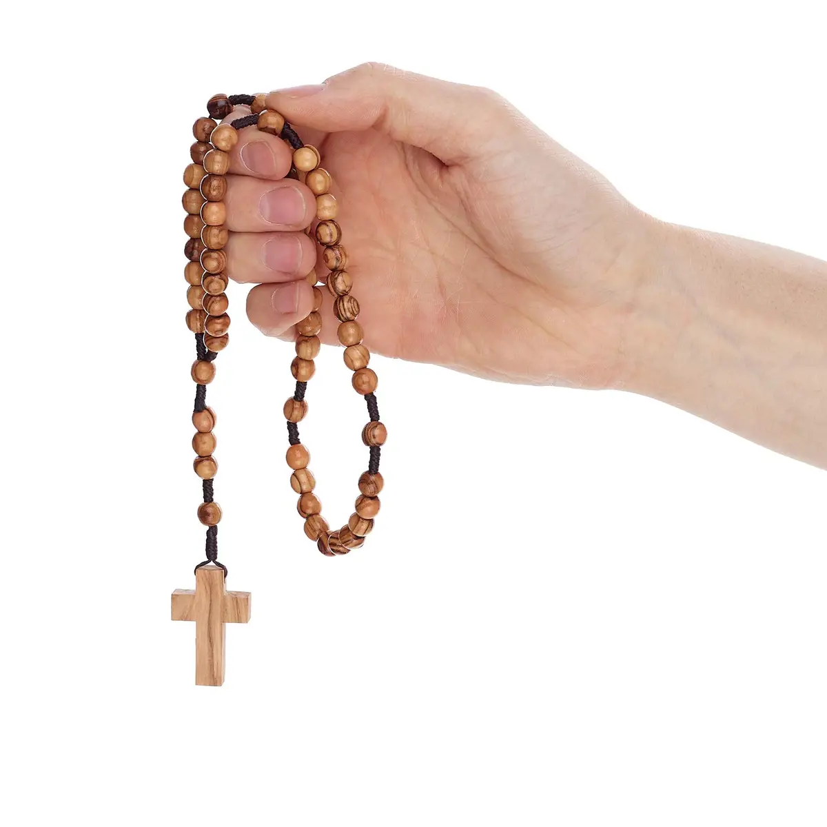 MIZZE Made for Luck Bethlehem Wooden Rosary Set | Catholic Prayer Beads for Men & Women - view 4
