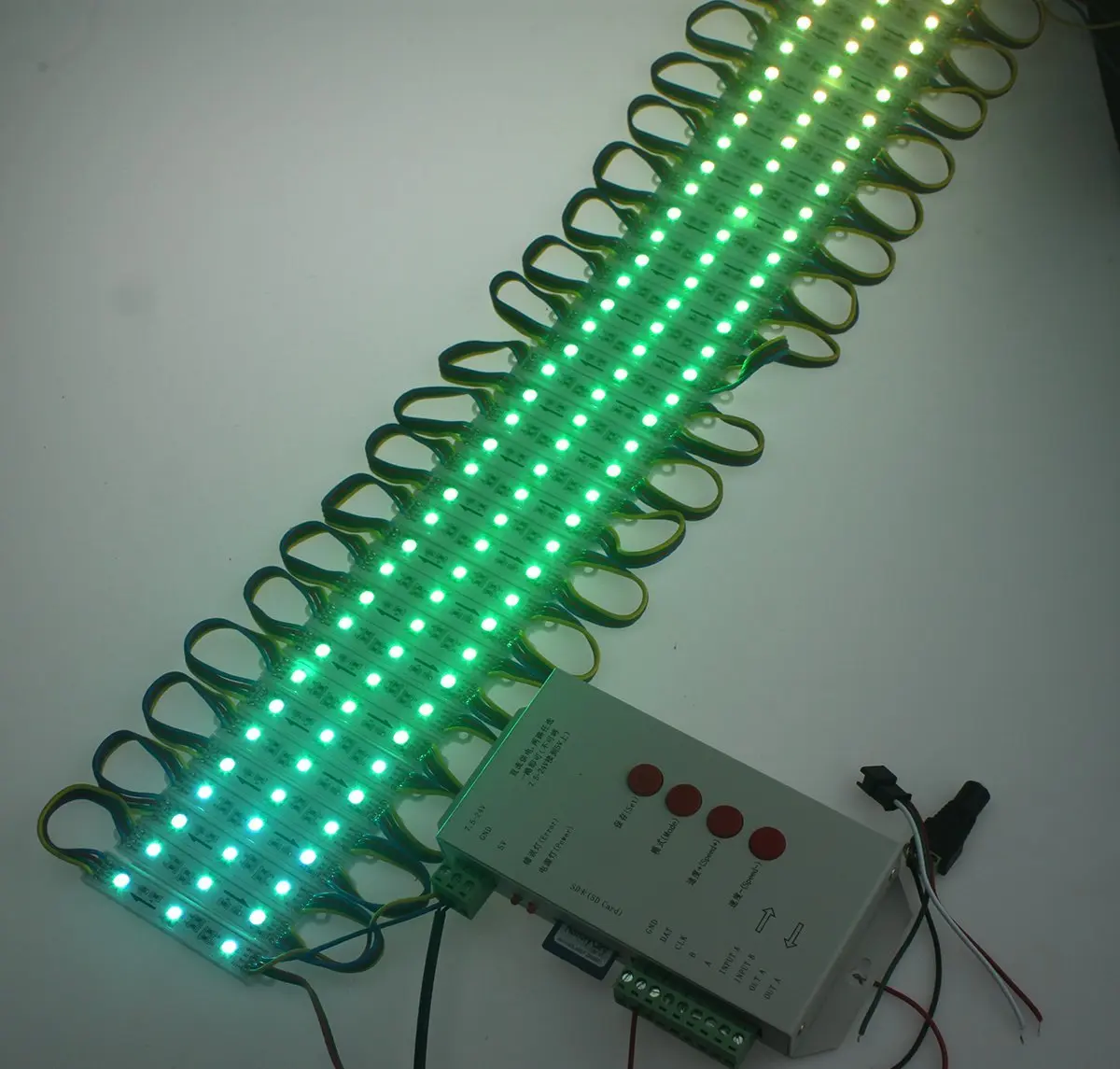 REXTiN T1000S LED RGB Full Color Programmable Pixel Controller with SD Card 144mm x 67mm x 25mm | Supports 512 Pixels - view 7