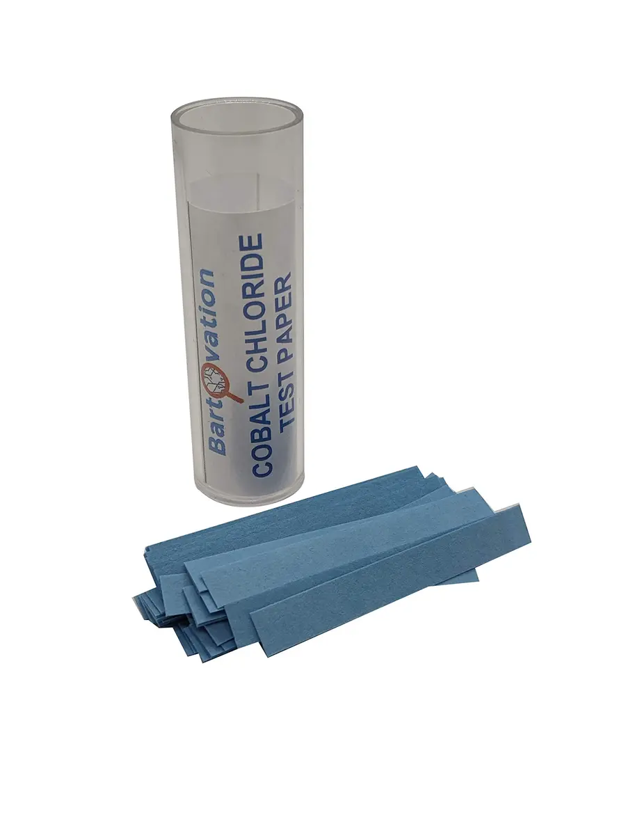 Bartovation Cobalt Chloride Test Paper Strips 100-Pack | Moisture & Humidity Detection in India - view 7