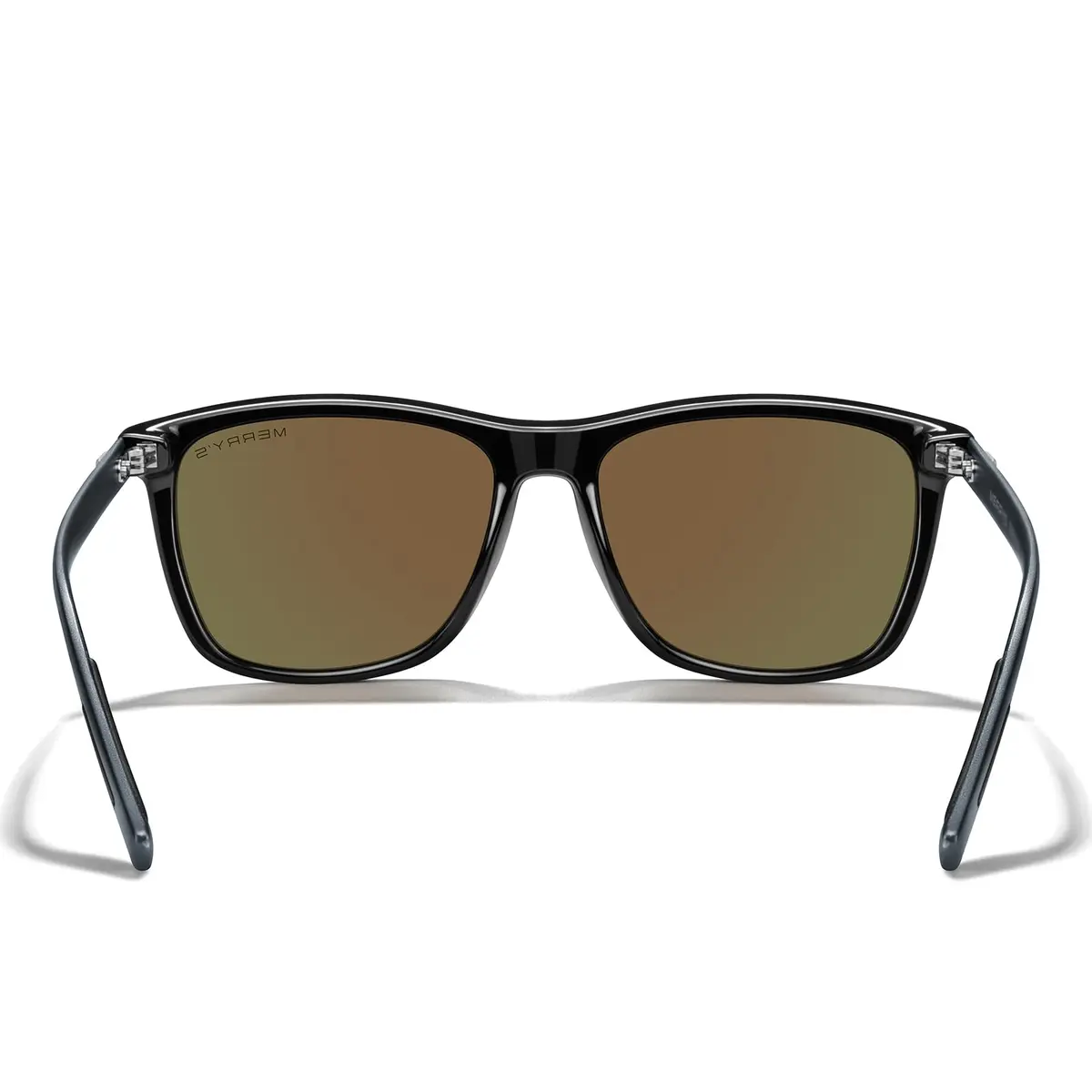 MERRY'S Square Polarized Sunglasses for Men Women Aluminum Temples | UV400 Polarized Lens, Unisex - view 4