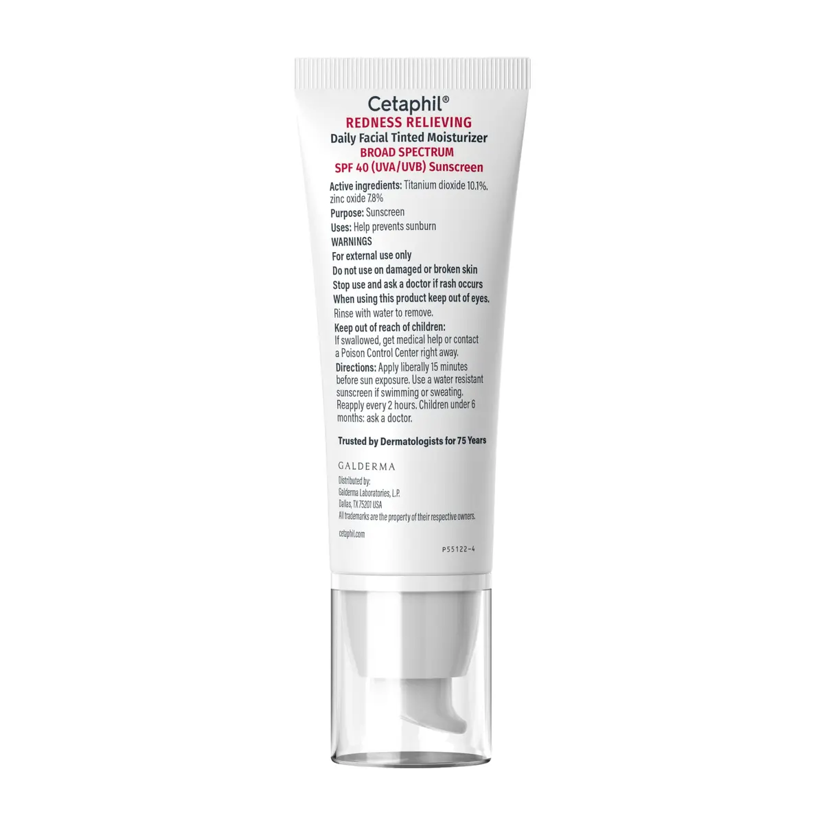 Cetaphil Redness Relieving Tinted Moisturizer SPF 40 1.7oz | Gentle, Hydrating, Broad Spectrum UV Protection - view 8
