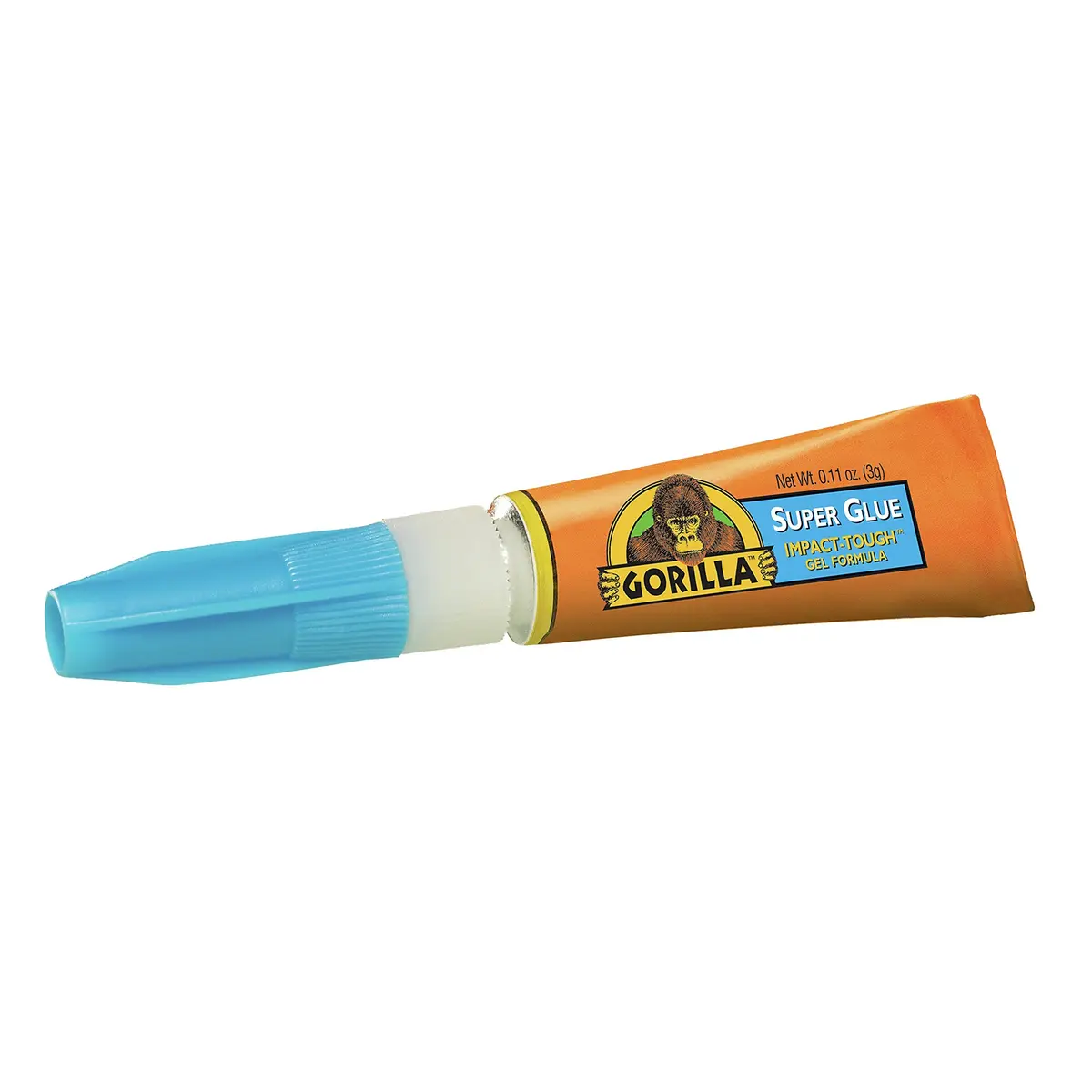 Gorilla Super Glue Tube, 3g | Clear, Pack of 12, Fast Bonding Adhesive - view 2