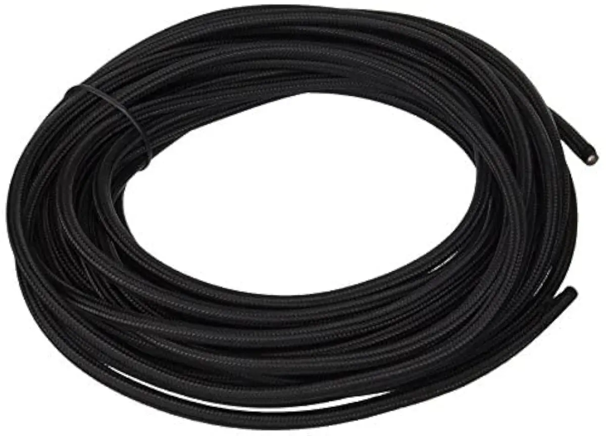 HESSION 32.8ft Round 18/2 Rayon Covered Wire | Vintage Industrial Lamp Cord (70-120c) - main product image