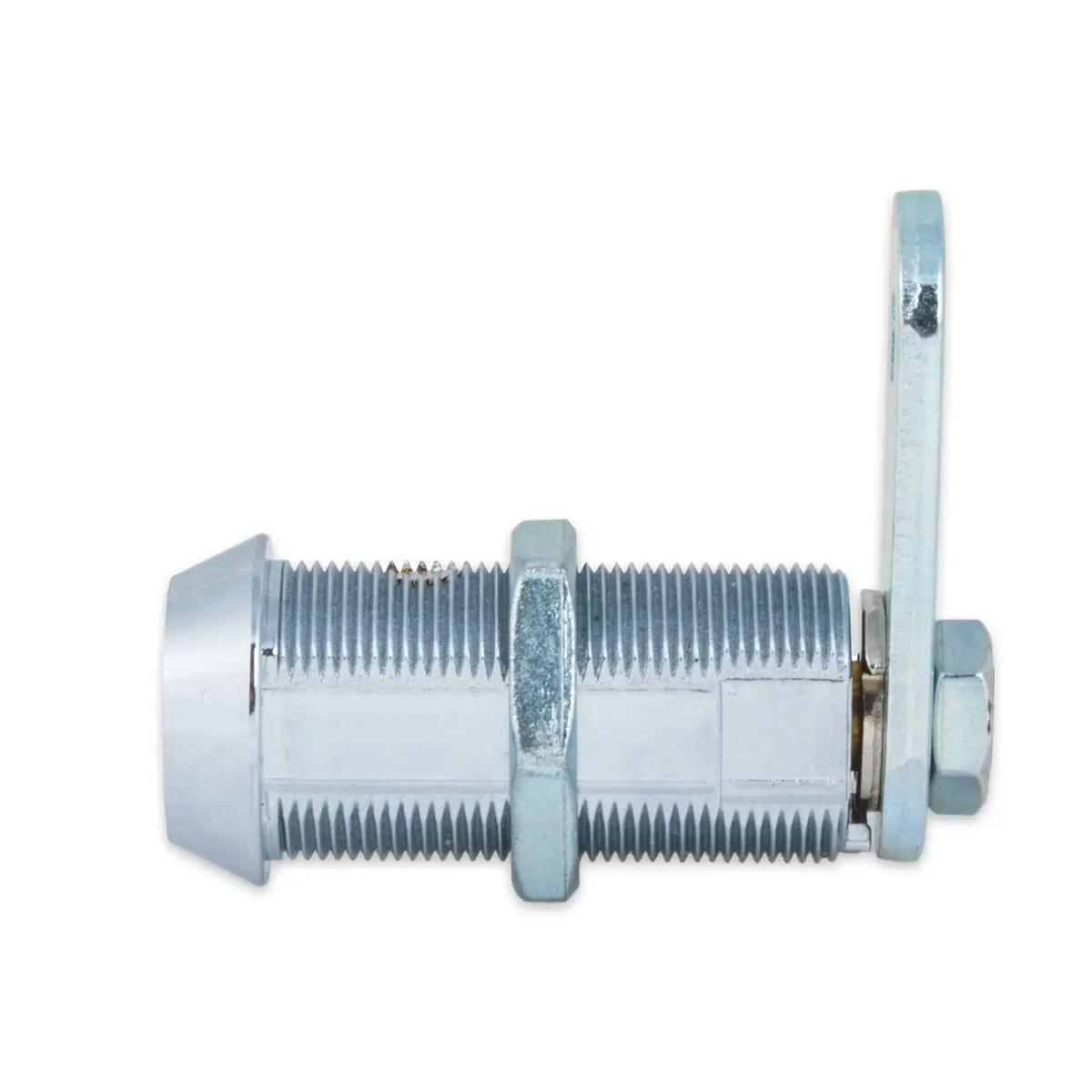 FJM Tubular Cam Lock 1-1/2" Chrome Finish | Keyed Alike, Versatile Installation - view 3
