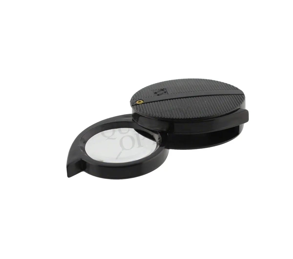 Quality Optics USA Folding Jewelers Loupe Style Pocket Magnifier 10X | Compact Acrylic Lens for Jewelry & Crafts - view 2