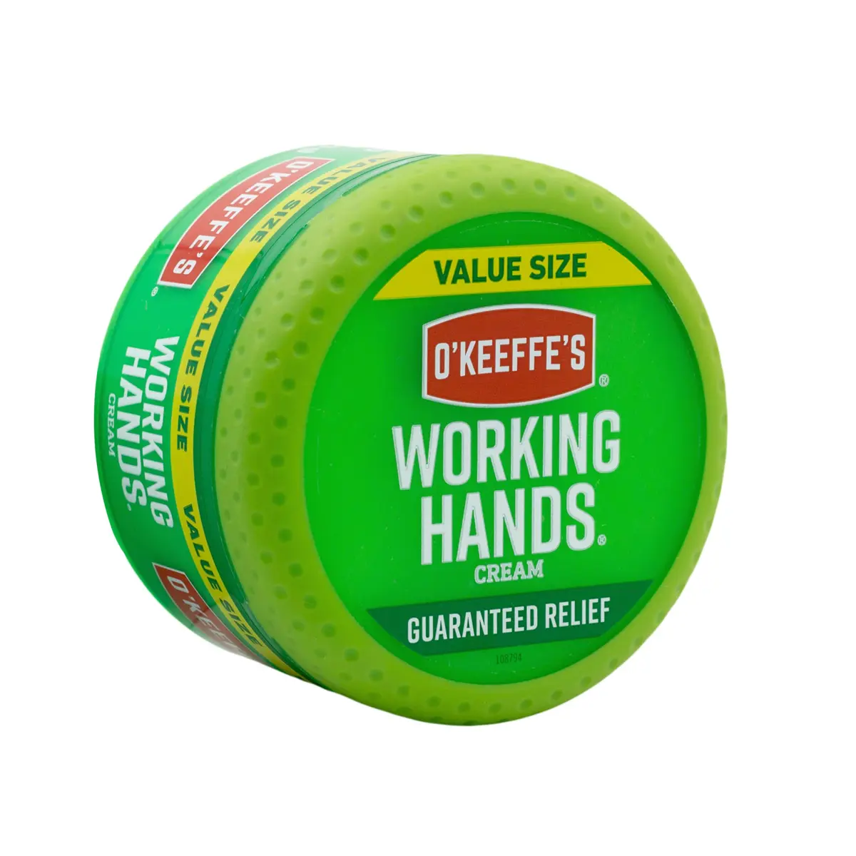 O'Keeffe's Working Hands Hand Cream Jar 544 g (19.2 oz) | Intensive Hydration for Severely Dry Skin - main product image