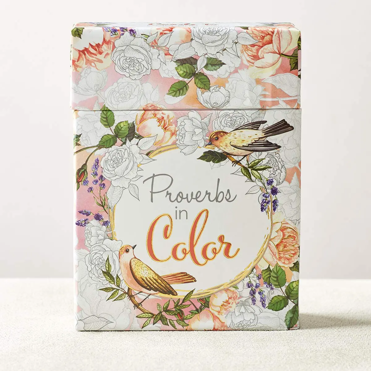 Christian Art Gifts Proverbs in Color: Cards to Color and Share | Christian Coloring Cards with Proverbs, 44 Heavy Card Stock Pages - view 3