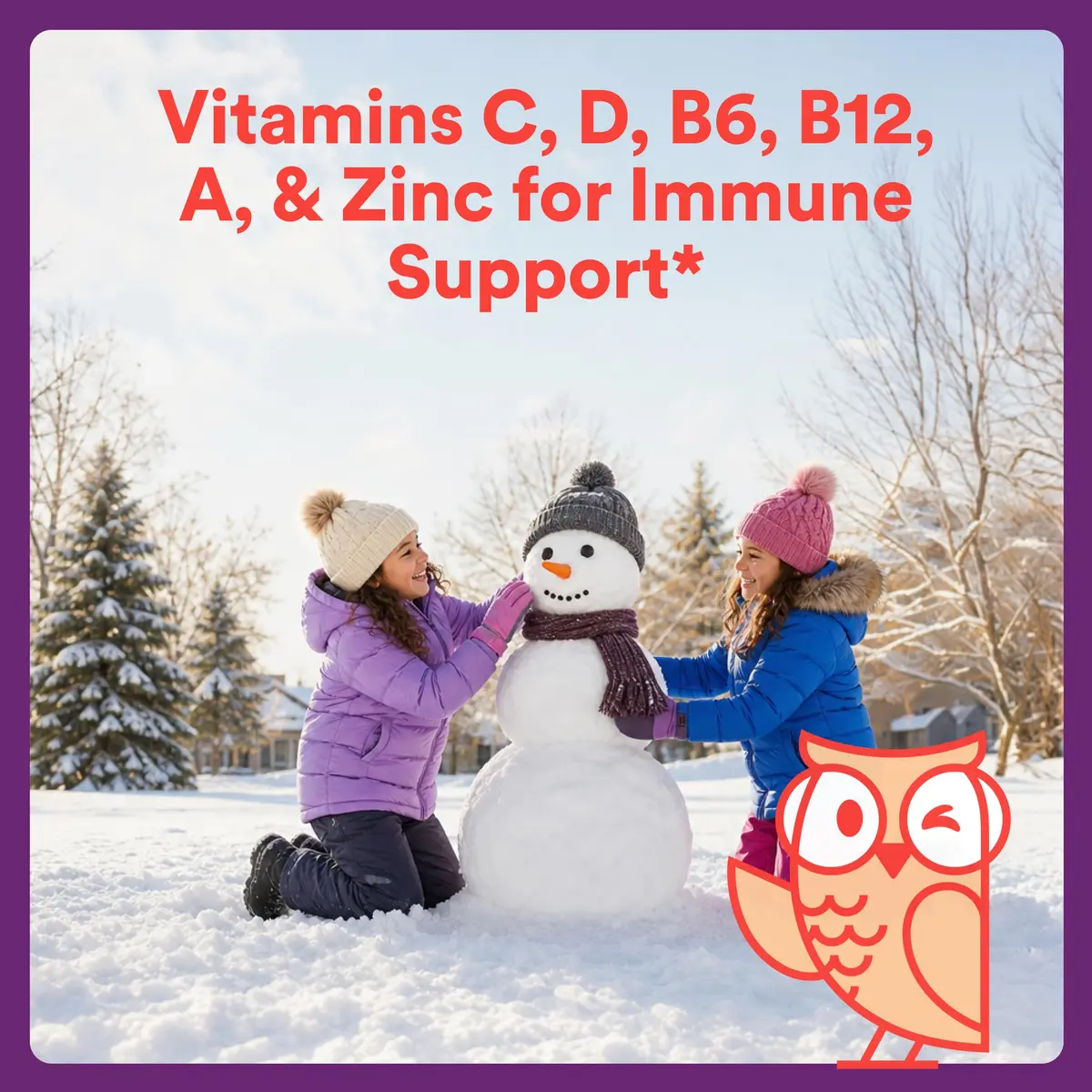 SmartyPants Kids Immunity Elderberry Gummies 60 Count | Support Kids' Immune Health with Elderberry & Vitamins - view 5